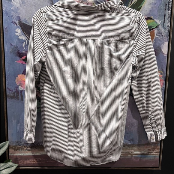 J Crew Women's Tunic Stripe Pullover Shirt Size M - Picture 3 of 5